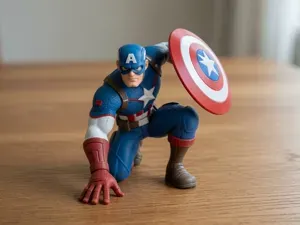 Captain America Landing Figure | Marvel