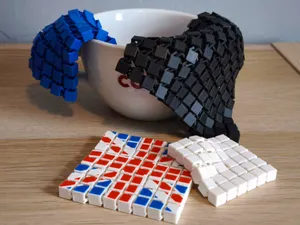 Flexi Fabric Fidget Tiles - 5 Versions