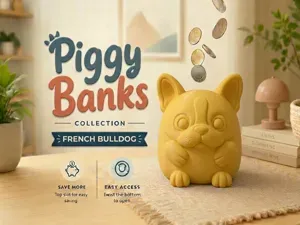 French Bulldog Piggy Banks Collection
