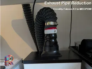 Exhaust Pipe Adapter for Creality Falcon A1