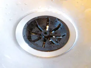 80mm Kitchen Sink Drain Strainer | Splash Guard