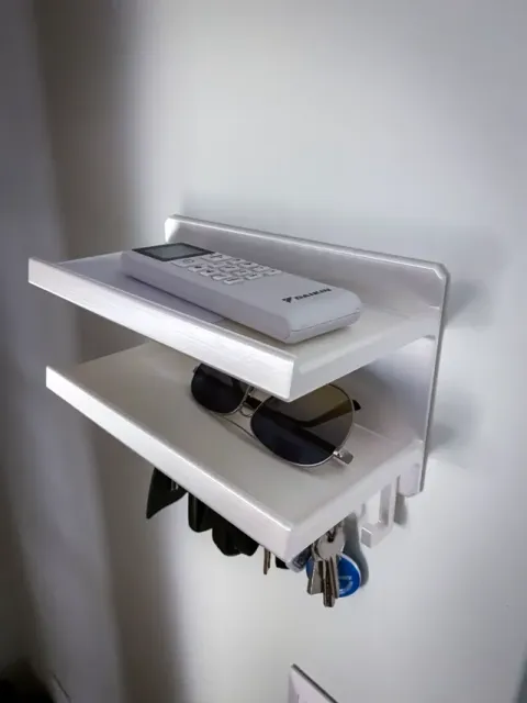 Wall mount Key holder Organizer with Shelves — Фото 2 из 10