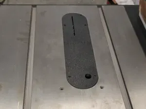 Delta 36-725T2 Zero-Clearance Insert Split Design