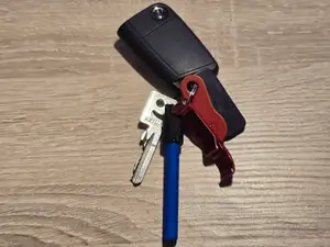 Slim Toothpick Box Keychain