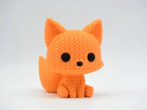 Knitted Fox
