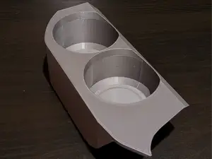 Skoda Octavia 1 cupholder for 2 500ml can PLA/PETG