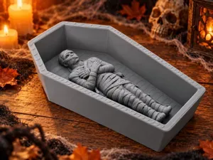 Ancient Mummy Coffin – Spooky Treat Bowl
