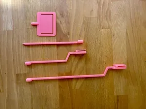 Sticky trap holder