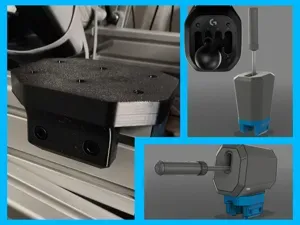 Logitech G RS H Shifter / Handbrake Mount Plate