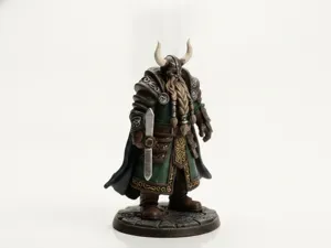Viking Santa Figurine Fantasy Mythology