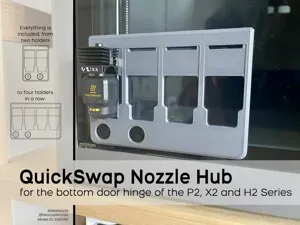 QuickSwap Nozzle Hub - for the bottom door hinge