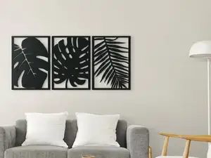 Houseplants Multi Panel 3D Wall Art