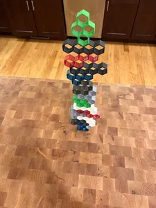 HexErect: 3D printed Hexagonal Building Blocks