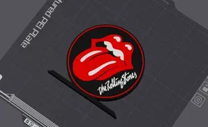 The Rolling Stones Logo Table Stand