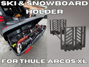 SKI & SNOWBOARD HOLDER FOR THULE ARCOS XL
