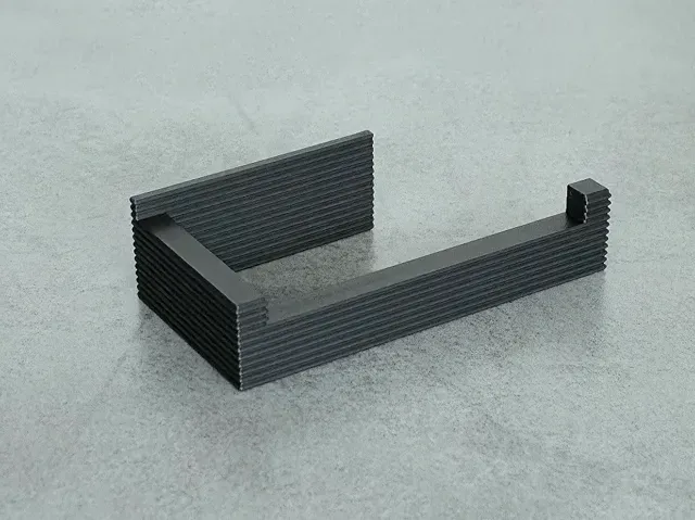 Modern Ribbed Toilet Paper Holder