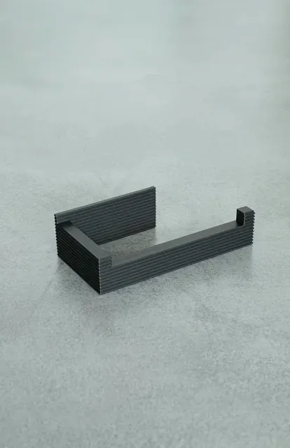 Modern Ribbed Toilet Paper Holder — Image 4 of 5