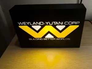 Aliens Weyland-Yutani Lightbox |Bambu LED Kit 001