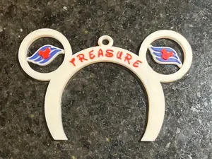 DIsney Cruise Ears Ornament