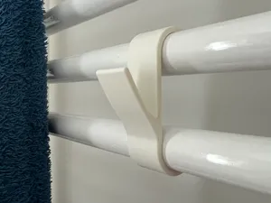 Bathroom radiator hook, hanger towel