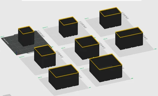 14U Gridfinity Bins for Dewalt Toughsystem Drawer — Фото 3 из 3