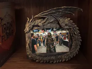 The Dragon Photo Frame (100% Snap-Fit!)