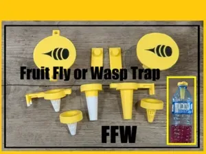 FFW Cap Trap - Fruit Fly or Wasp - Bottle Cap