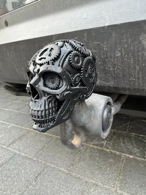 Steampunk Gear Skull Tow Hitch Cover — Фото 4 из 5