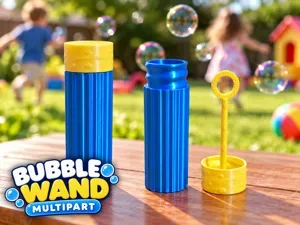 Bubble Wand Bottle / Soap Bubbles Set