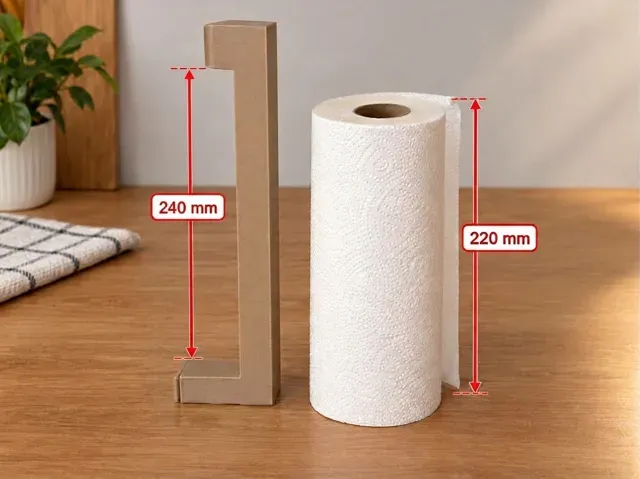Suporte Minimalist Papel Toalha — Фото 2 из 6