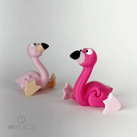 Cute Flamingo Articulated