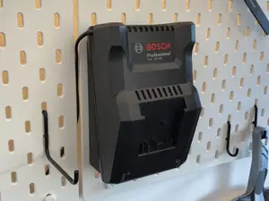 Bosch-Professinoal 18V charger-holder-IKEA-Skadis