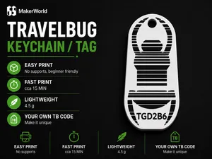 Geocaching Travelbug tag