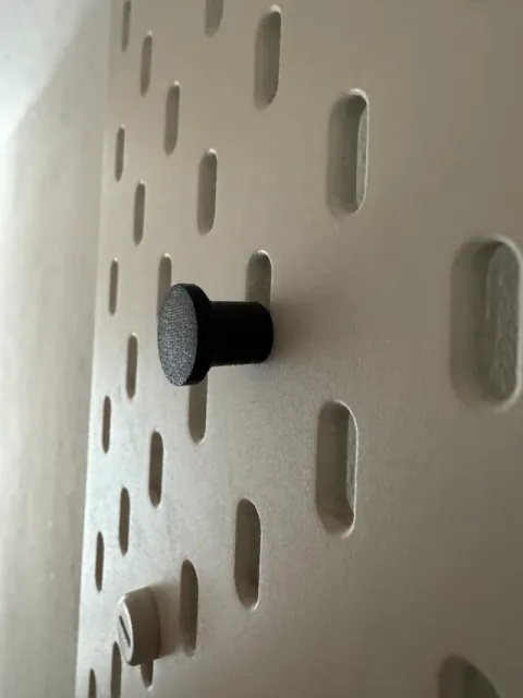 Ikea Skadis hook, simple but resilient — Image 2 of 2