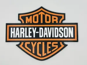 H-D Logo Wall Art 