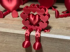 Articulated Heart v3 - Valentine's Day