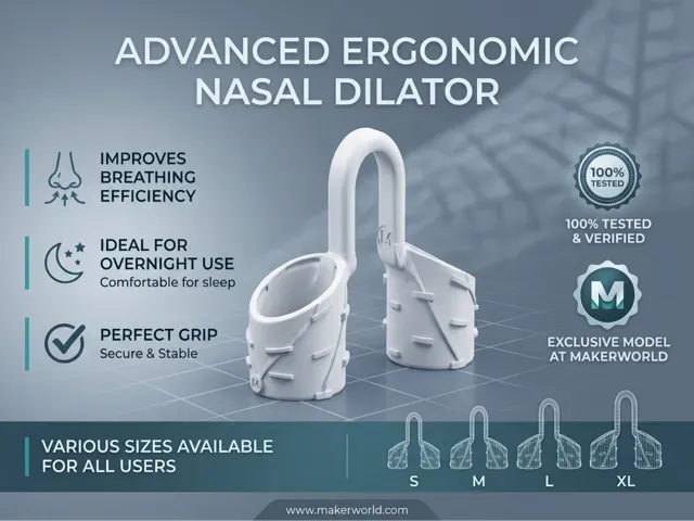 Advanced Ergonomic Nasal Dilator