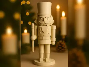 Modern Nutcracker Figurine –  Christmas Decoration