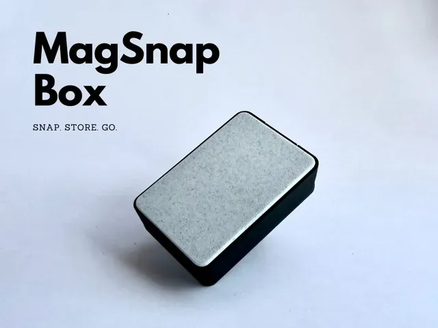 MagSnap Box - Compact EDC Carry Case - 50x75mm — Image 6 of 6