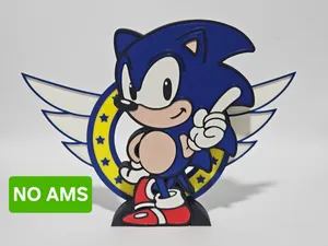 Sonic the Hedgehog Multipart Figure No AMS
