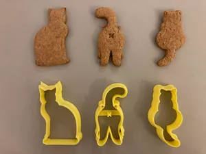 Cats cookie cutter