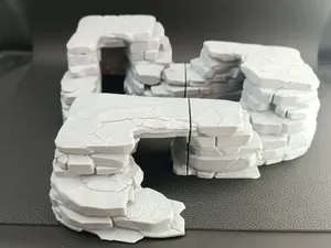 Rocky Cave Passage – Modular Dungeon Terrain DnD