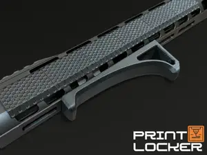 (Snap In) M-LOK Angled Fore Grip V1