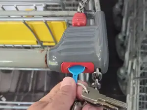 Universal Removable Shopping Cart Token