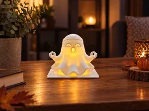 Yoga-Geist – leuchtende Halloween-Deko