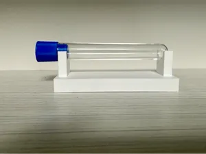 Horizontal test tube holder ideal for ant keeping