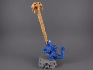 Cookie Monster Godzilla "Cookie Fire" Edition