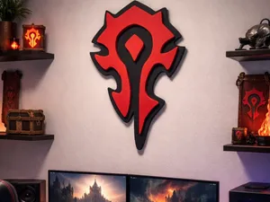 Horde Wall Emblem World of Warcraft wall deco