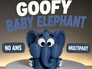 Baby Goofy Elephant | Multipart • No AMS Required