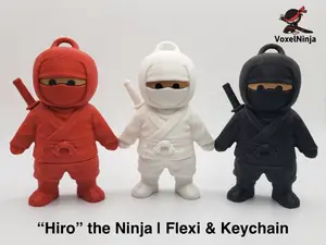 "Hiro" The Ninja Flexi & Keychain